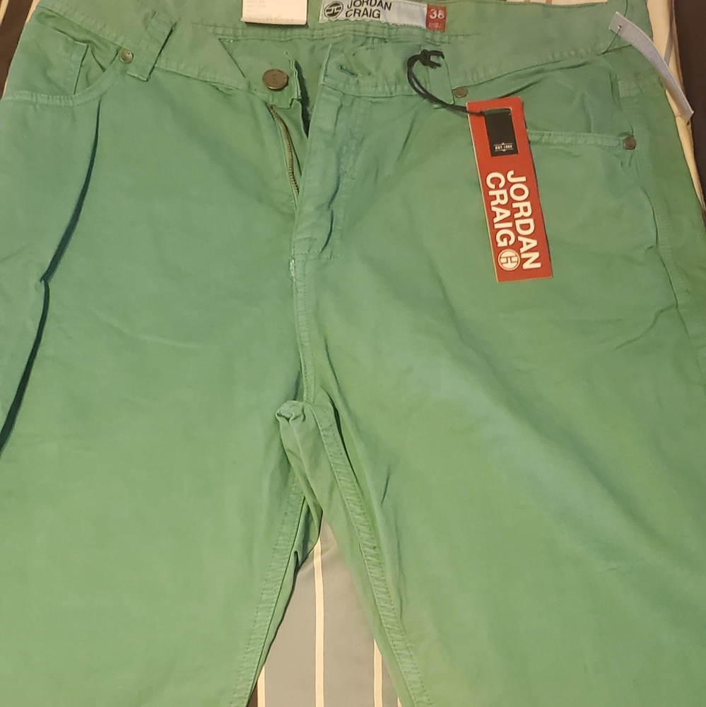 New Green shorts